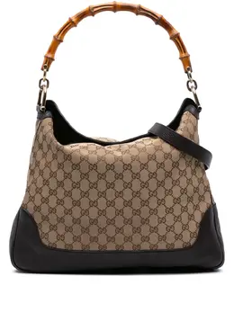 Gucci 2016-2025 GG Canvas Bamboo Diana satchel 31596544