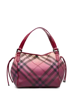 Burberry 2000-2017 Supernova Check Coated Canvas Bilmore tote bag 31596510