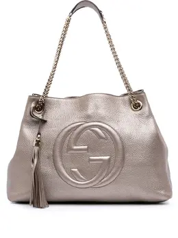 Gucci 2016-2025 Medium Leather Soho Chain tote bag 31596724