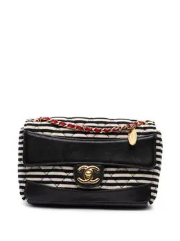 Chanel 2014 Small Quilted Jersey Coco Sailor Single Flap crossbody bag 31596602