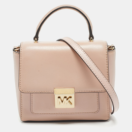 Michael Kors Pink Leather Mindy Top Handle Bag 1192925