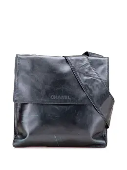 Chanel 1997-1999 Lambskin Messenger Bag crossbody bag 31596131