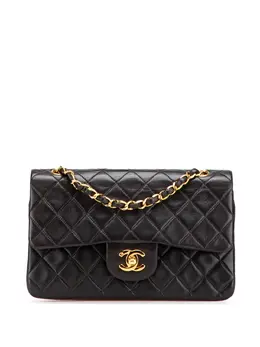 Chanel 1991-1994 Small Classic Lambskin Double Flap shoulder bag 31596268