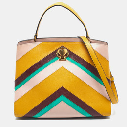 Kate Spade Multicolor Leather Medium Romy Intarsia Top Handle Bag 1192559