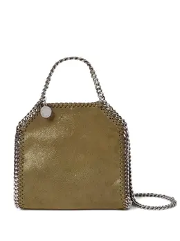 Мини-сумка Falabella с цепочной отделкой Stella McCartney, зеленый 31365979 | зеленый