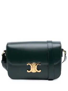 Celine 2019 Classique Shiny Calfskin Triomphe crossbody bag 31596511