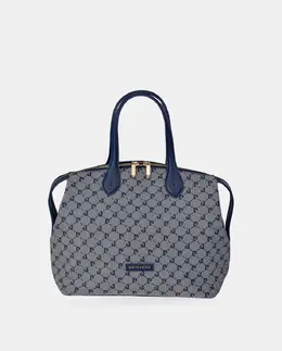Сумка шоппер Pierre Cardin с двумя ручками из холста, темно-синий a54876224 | azul marino