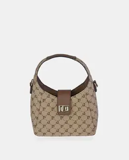 Сумка Pierre Cardin через плечо из холста, бежевый a54876248 | beige