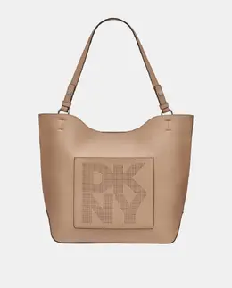 Сумка-тоут TOBY DKNY, коричневый a55599987 | camel