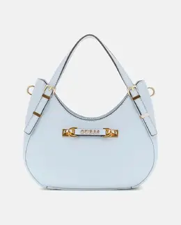 Маленькая сумка через плечо с молнией Guess, светло-голубой a55366999 | azul claro