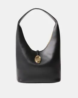 Средняя сумка хобо Calvin Klein, черный a54802706 | negro