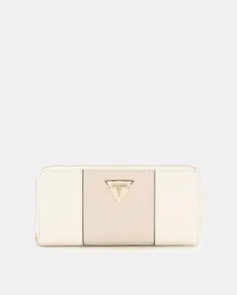 Большая сумка-кошелек с молнией и ручкой Guess, белый a55366279 | blanco