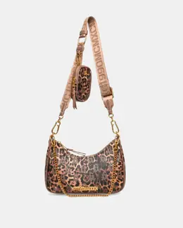 Сумка через плечо с двойной ручкой и брелоком для карт Steve Madden, мультиколор a54712362 | multicolor