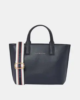 Мини-сумка тоут в темно-синем цвете Tommy Hilfiger, темно-синий a54783038 | azul marino
