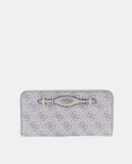 Большая сумка с молнией и ручкой Guess, сиреневый a55366205 | lila