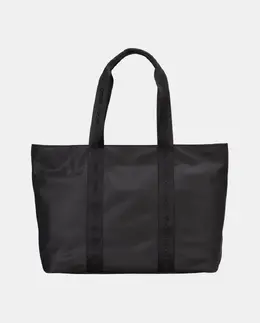 Сумка-шоппер с логотипом из матового TPU Hugo, черный a55686691 | negro
