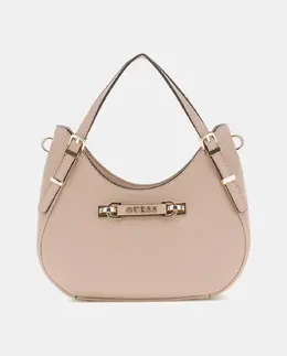 Маленькая сумка через плечо с молнией Guess, кремовый a55367003 | crema