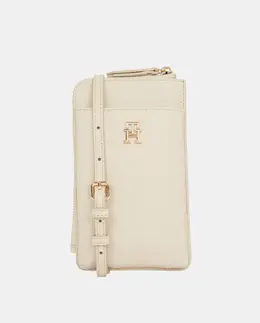 Сумка для телефона бежевого цвета с логотипом Tommy Hilfiger, бежевый a54783475 | beige