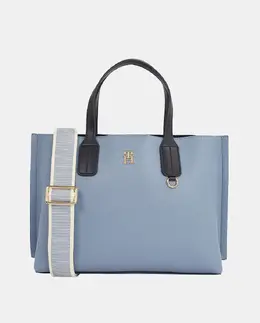 Мини-сумка тоут в синем цвете Tommy Hilfiger, синий a54783145 | azul