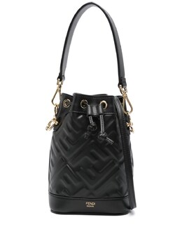 Fendi Mon Tresor Mini Leather Bucket Bag 8bs093anwtf0kur