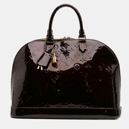 Louis Vuitton Purple Monogram Vernis Alma GM Bag 1193748