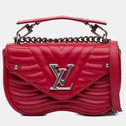 Louis Vuitton Red New Wave Chain Bag PM 1188497