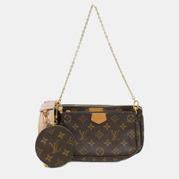 Louis Vuitton Monogram Multi Pochette Accessoires Brown Canvas Shoulder Bag 1192390