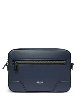 Lancel leather messenger bag 31525767