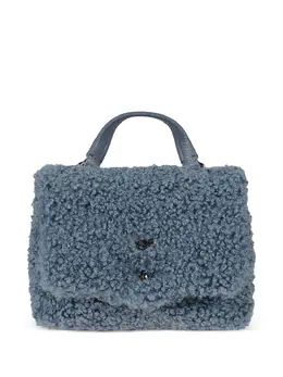 Zanellato Postina shearling top-handle tote bag 31037435