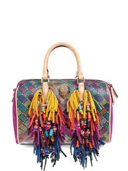 Kurt Geiger London small Kensington Boston fringe tote bag 31309681