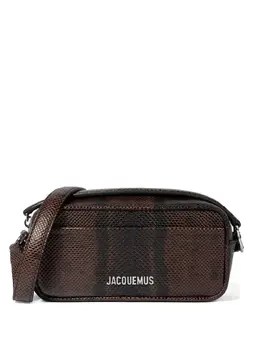 Jacquemus The Baneto snakeskin-embossed shoulder bag 31579012