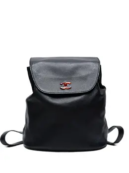 Chanel 1997-1999 CC Mark leather backpack 31574057