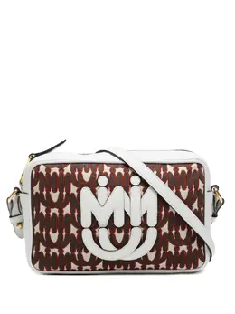 Miu Miu 2000-2015s monogram-pattern shoulder bag 31576071