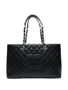 Chanel 2012 quilted chain tote bag 31573753