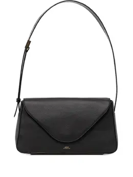 A.P.C. small Daria leather flap shoulder bag 29879226