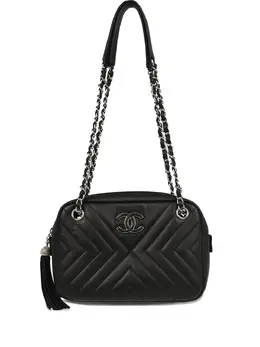 Chanel 2017 small Diagonal Chevron camera bag 31308745