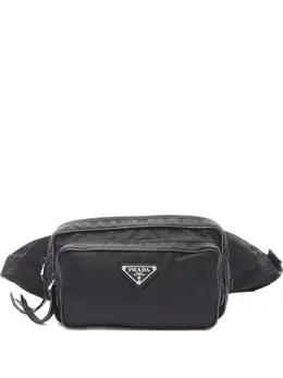Prada 00s small logo-plaque belt bag 31506068