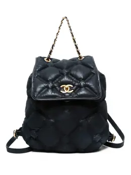 Chanel 2016-2017 Quilted Lambskin Chain Backpack, Article: 31575637