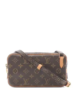 Louis Vuitton 2004 Marly Shoulder Bag, Brown Monogram Canvas with Leather Trim - EXCELLENT Condition (Art: 31502941)