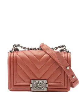 Chanel 2018-2019 Mini V-Stitch Shoulder Bag (31505147)