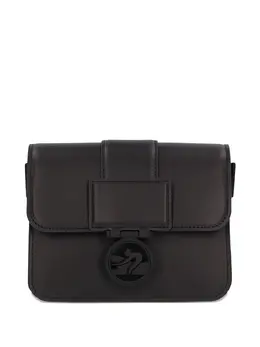 Сумка-портфель Box-Trot из кожи с клапаном Longchamp, черный 30037392 | черный