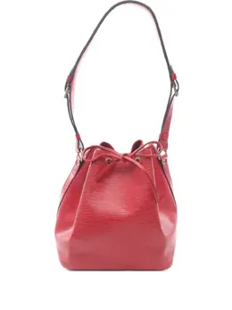 Louis Vuitton 1994 Peti Noe Small Bucket Bag - Red Epi Leather Adjustable Strap, Gold Hardware