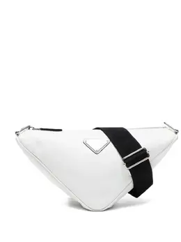Prada 2010-2014s triangle-logo shoulder bag 31575655