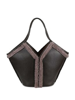 Hereu Calella Leather Shopping Bag - cacstwba25 Dark Brown