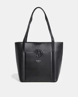 Сумка-шоппер с молнией Pepe Jeans, черный a52325568 | negro