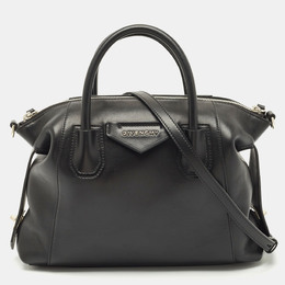 Givenchy Black Leather Small Soft Antigona Satchel 1194083
