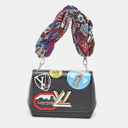 Louis Vuitton Black Epi Leather World Tour Twist PM Bag 1193662