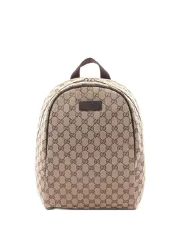Gucci 10s medium GG-supreme backpack 31508115