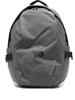 Y-3 logo-plaque backpack 31456006