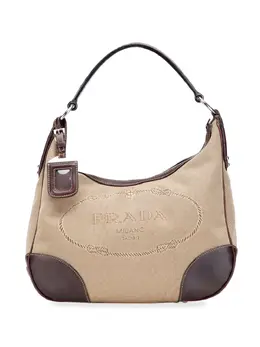 Prada 2013-2025 Canvas Canapa Logo shoulder bag 31661116